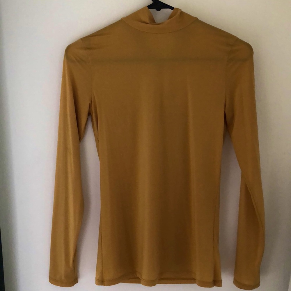 BABATON Ochre long sleeve blouse